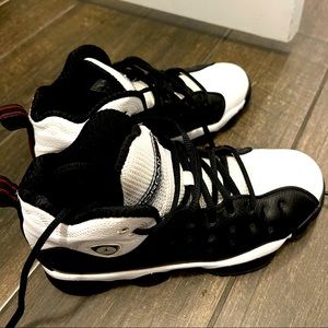 Air Jordan white and black